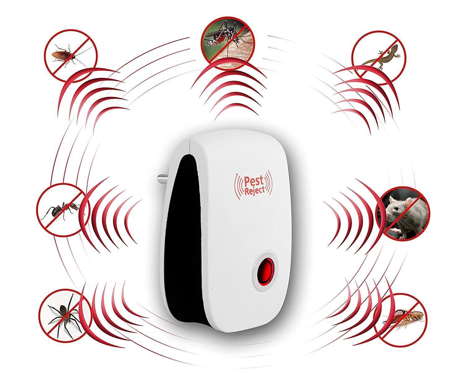 Ultrasonic Pest Repeller – Mosquito, Cockroach & Insect Control (Pack of 1)