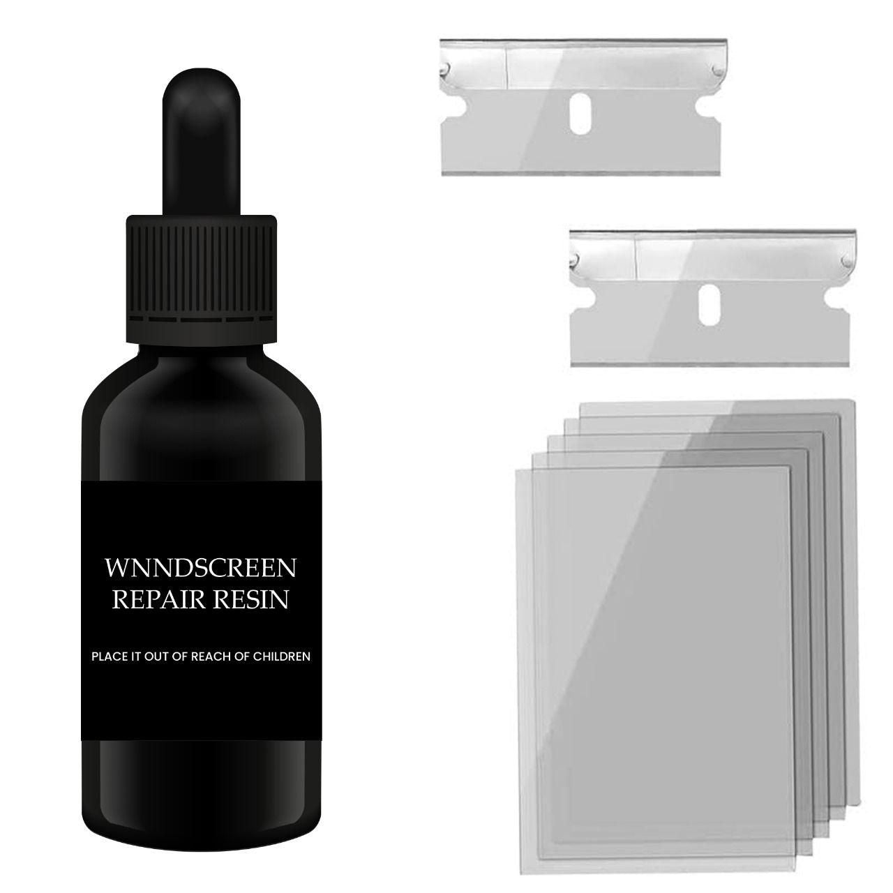 Windshield Repair Resin – Quick Crack & Chip Fix (Pack of 2)