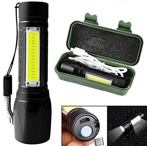 Pocket-Size Mini Portable XPE + COB LED Tactical Flashlight