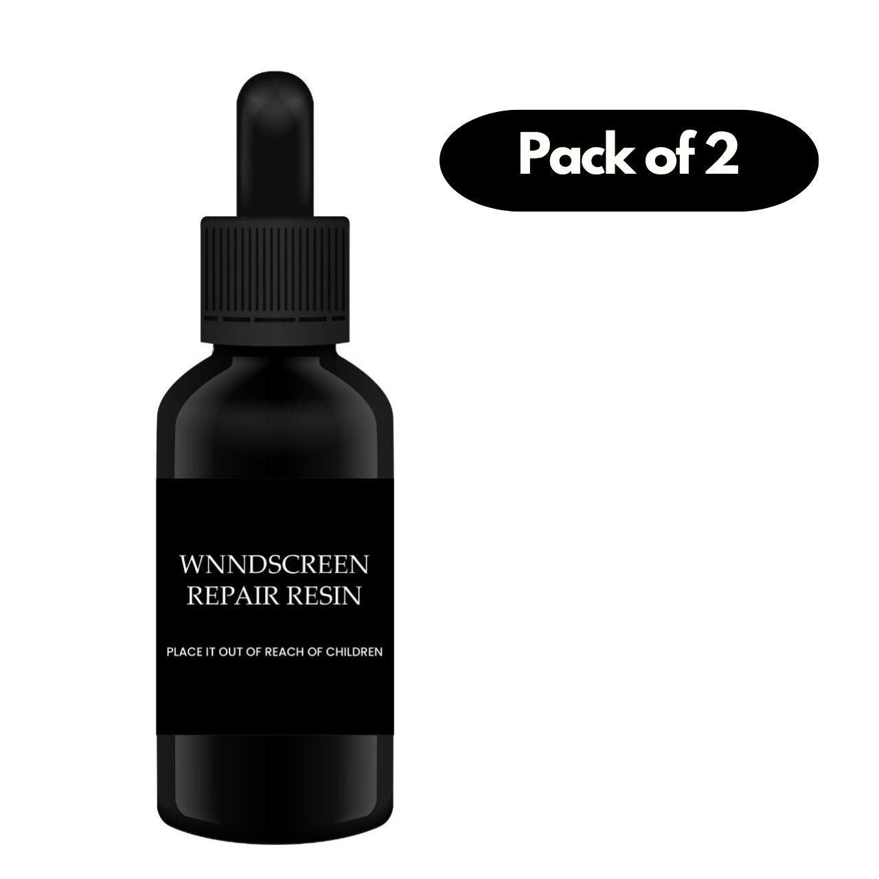 Windshield Repair Resin – Quick Crack & Chip Fix (Pack of 2)