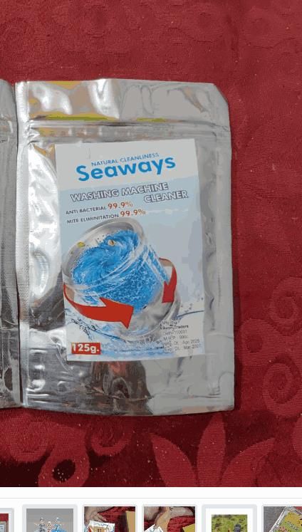 Seaways Washing Machine Cleaner – 125g
