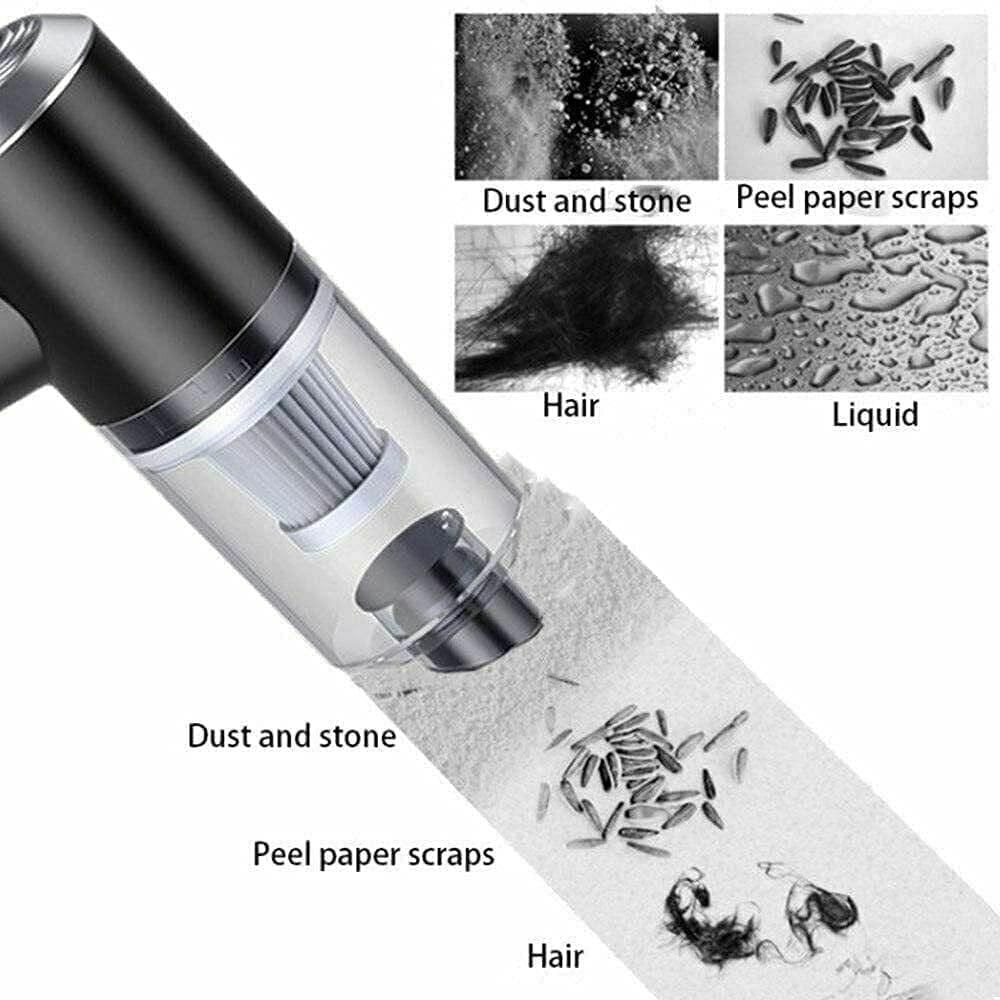 Portable Air Duster & Wireless Vacuum Cleaner – 2-in-1